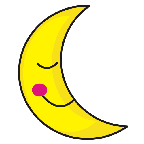 clipart of moon and stars - photo #25