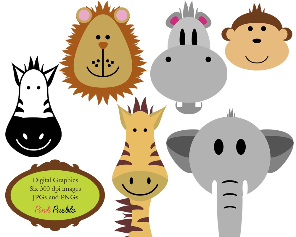Jungle Animals Clip Art - Cliparts.co