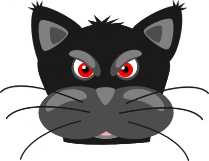 Peterm Angry Black Panther clip art - Download free Other vectors