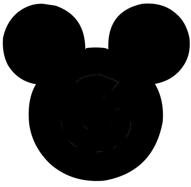 Mickey Clipart Black And White | Clipart Panda - Free Clipart Images