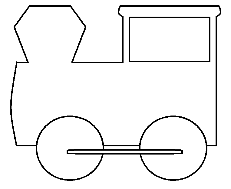 Train Clipart Black And White - Gallery