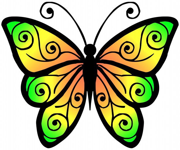 Butterfly Frames Clip-art Free Stock Photo - Public Domain Pictures