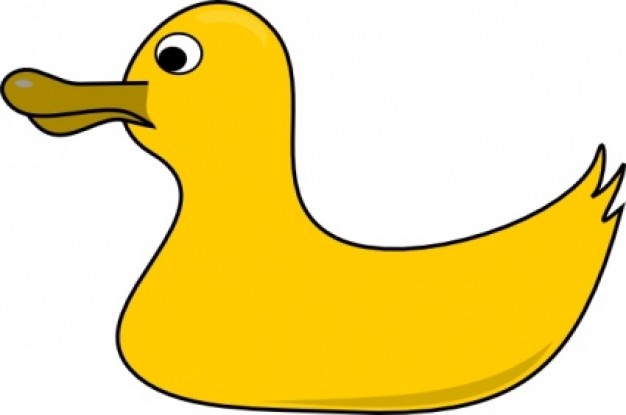 Rubber Duck clip art Vector | Free Download
