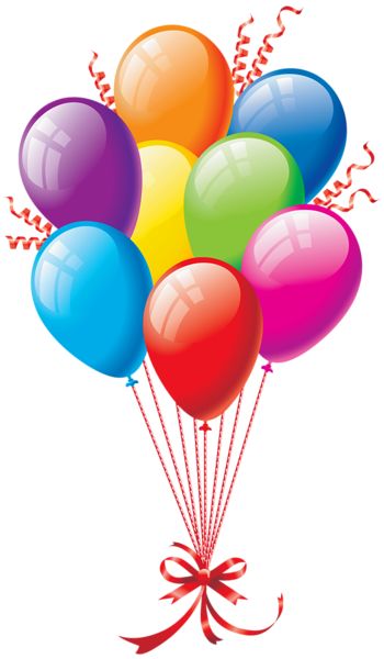 Balloon clip art | Cumpleaños | Pinterest