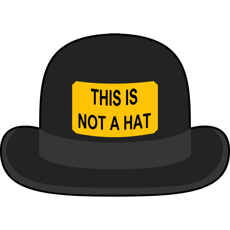 Clipart - Bowler Hat