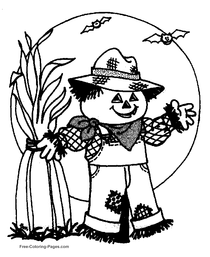 halloween clipart to color - photo #46