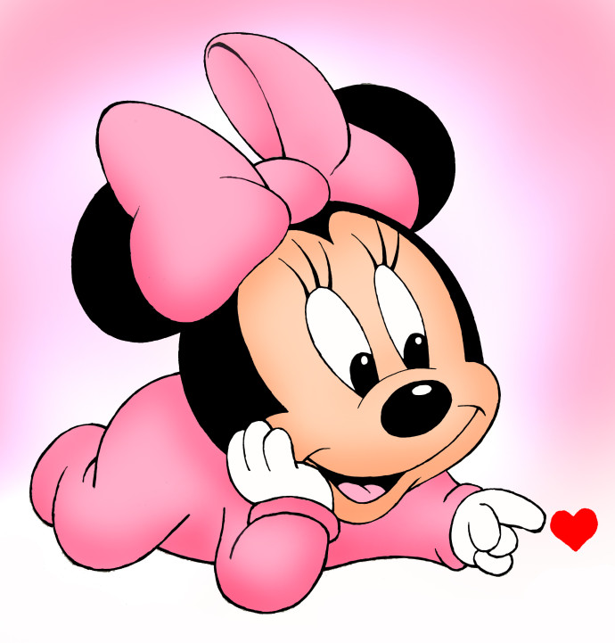 Cute Minnie Mouse Baby, Cartons & Animations Wallpaper, hd phone ...