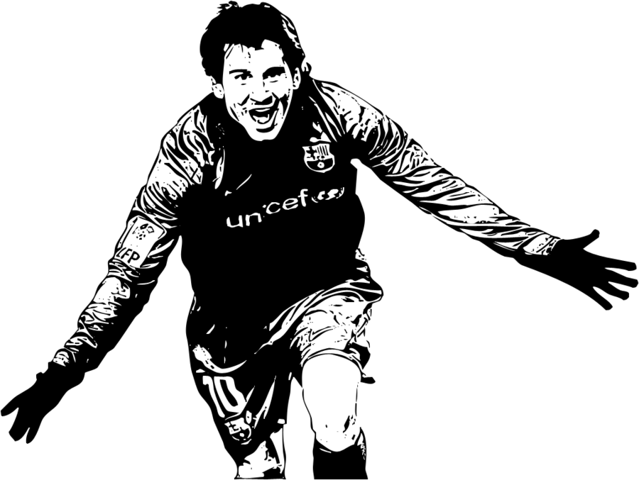 deviantART: More Like Messi Stencil by SeanJJ