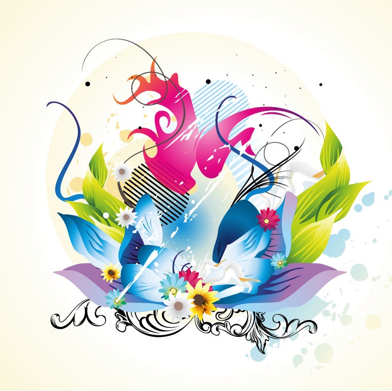 Floral Design Vector Graphic | Free Vector Graphics | All Free Web ...