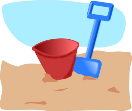 Download Bucket And Spade clip art Vector Free