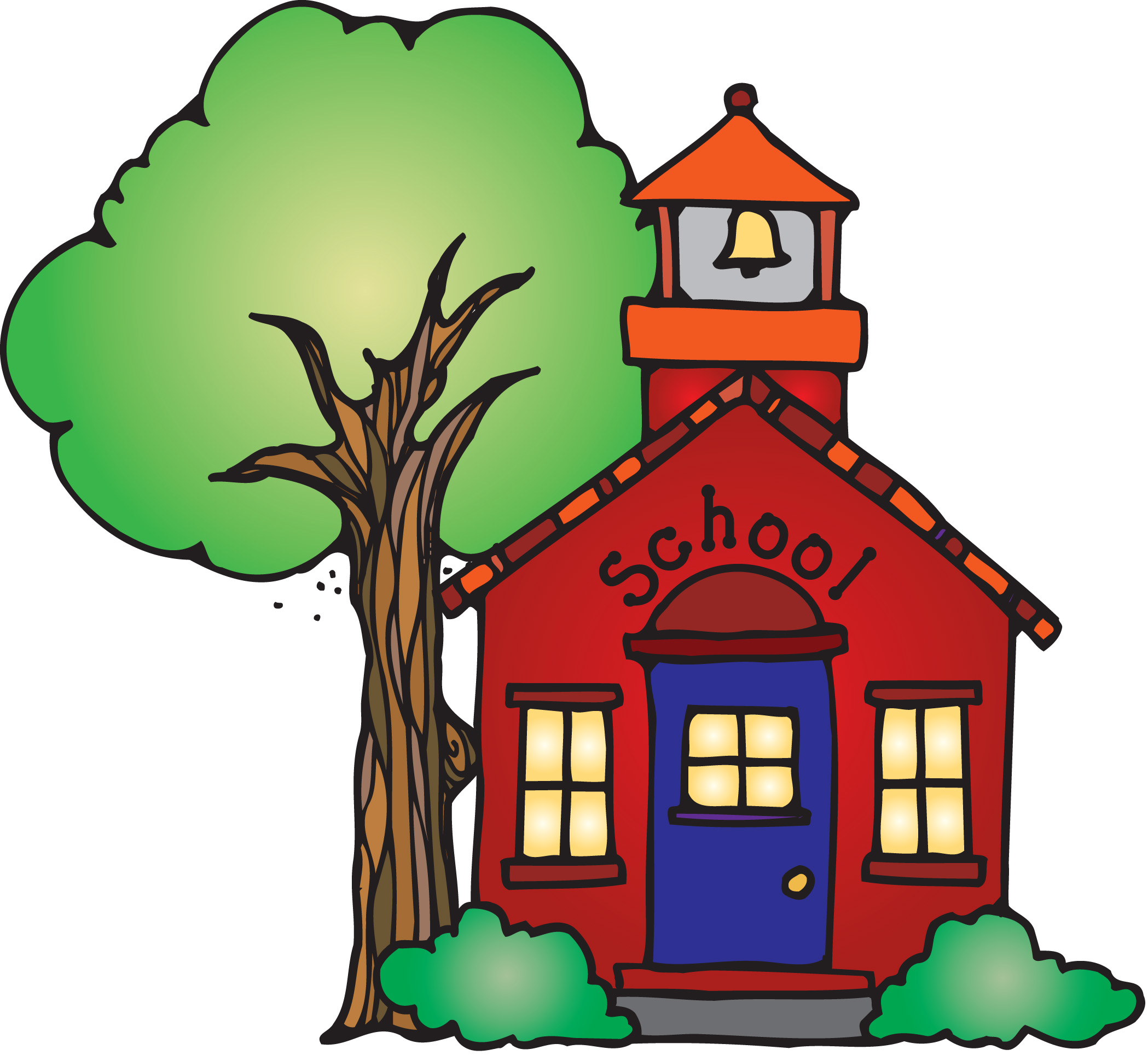 School House Clip Art Free Cliparts co