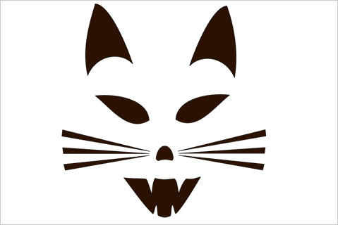 18 Cat Pumpkin Carving Stencils for a Howling Good Time This ...