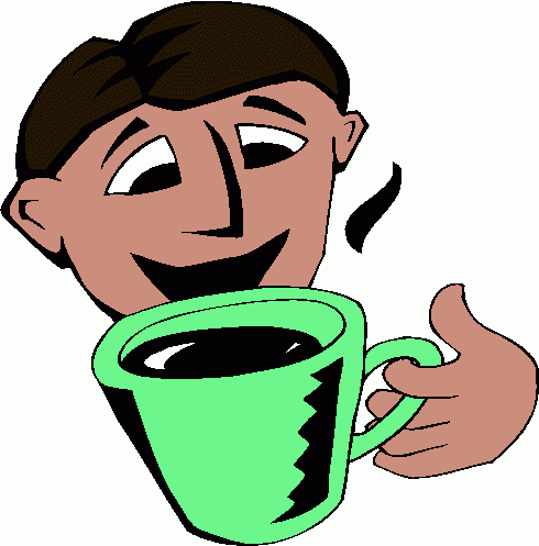 Drinking Coffee Clipart | Clipart Panda - Free Clipart Images