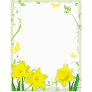 Spring PaperFrames™, Flower PaperFrames, Daffodil Delight Spring ...