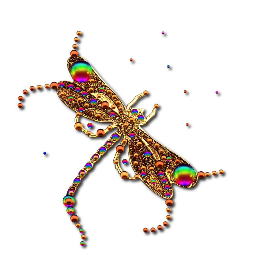Jewelled Dragonfly clip art by JSSanDA on deviantART