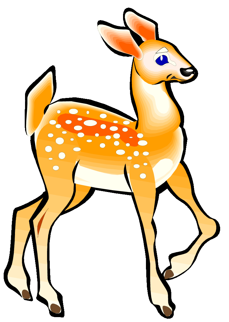 free clipart baby deer - photo #21