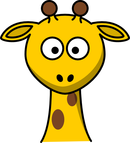 Giraffe Cartoon Head | lol-