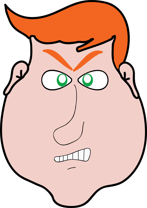 clipart angry man - photo #15
