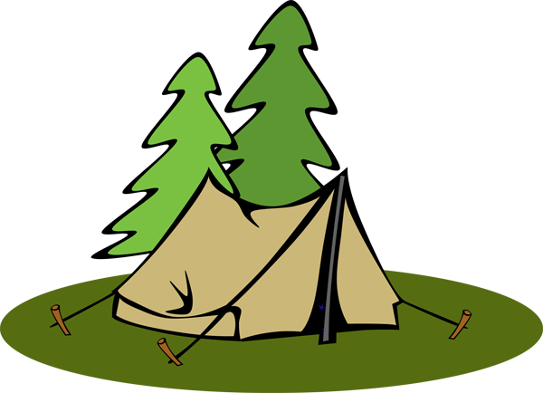 Pix For > Red Camping Tent Clipart