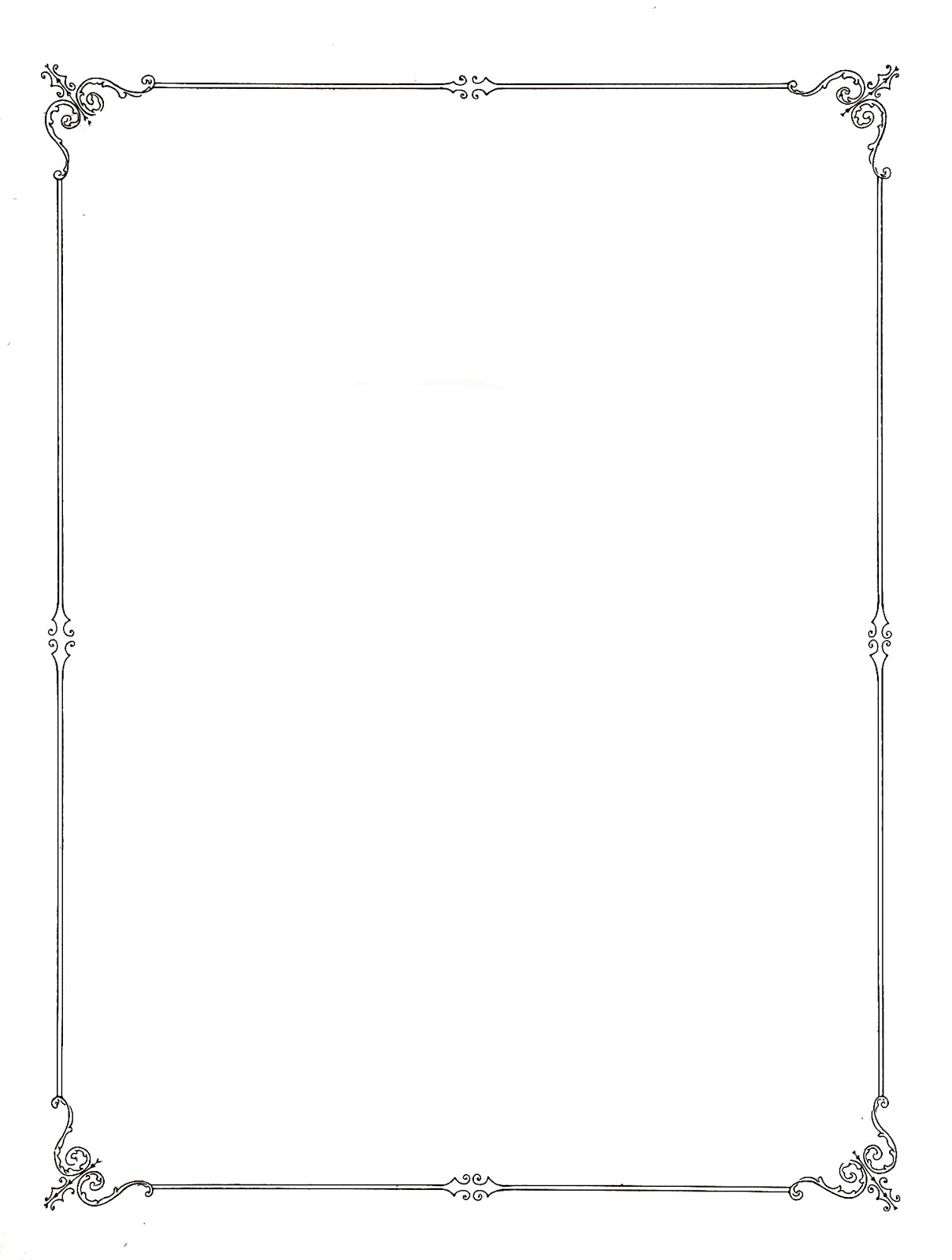 Elegant Border Frame | Clipart Panda - Free Clipart Images