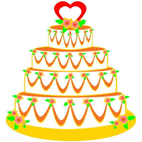 Wedding Cake Clip Art - Cliparts.co