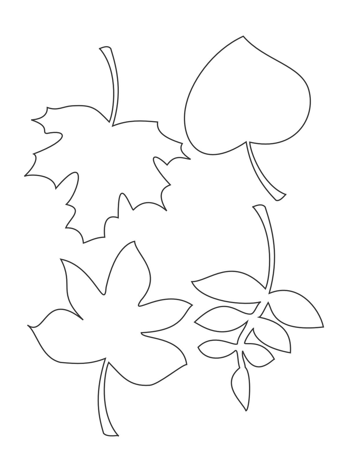 ppot leaf Colouring Pages (page 2)