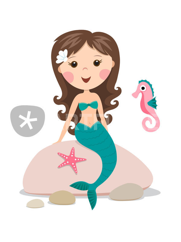 Pix For > Mermaid Cartoon Images