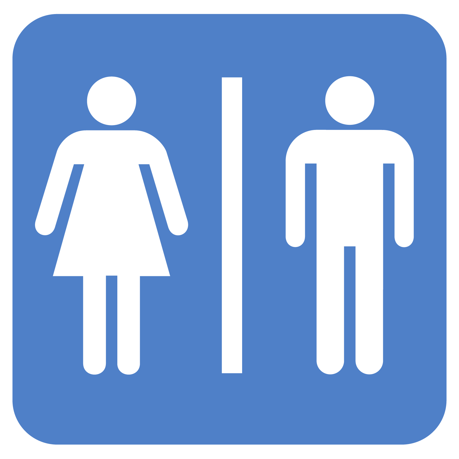 Bathroom Sign - Decorland.