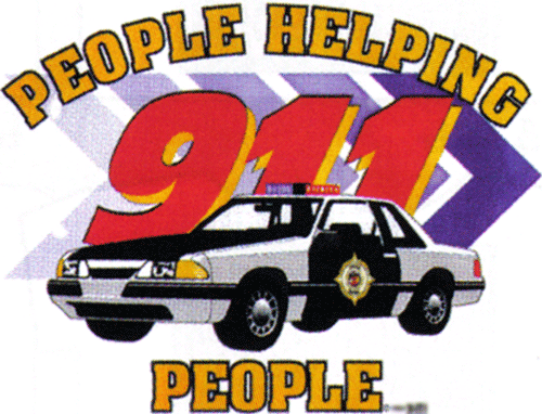 The T-Shirt Game 911 People Helping People Police Car T-Shirt and ...