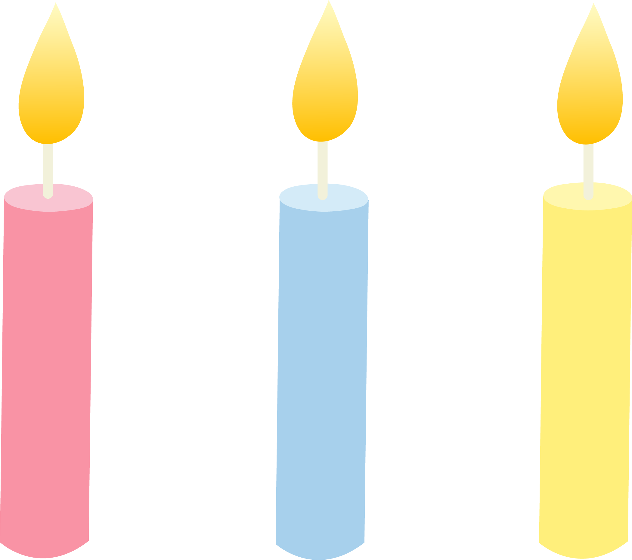 Birthday Candles Clip Art Cliparts.co