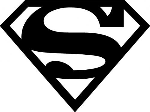 Pix For > Superman Symbol Outline