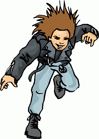 boy_running clipart - boy_running clip art