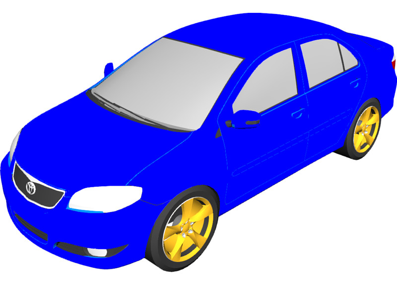 Toyota Vios 3D Model Download | 3D CAD Browser