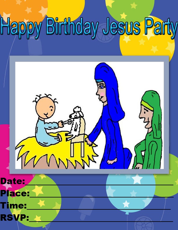 clipart name happy birthday jesus - photo #16