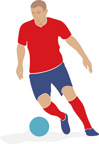 Soccer Player Vector Image | Flickr - Photo Sharing!