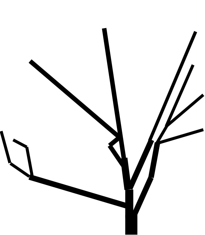 Line Drawing Trees