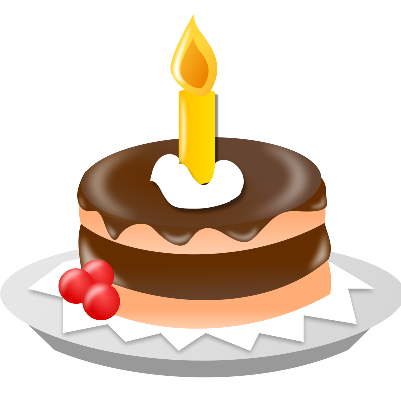 Clipart - Birthday Cake ns