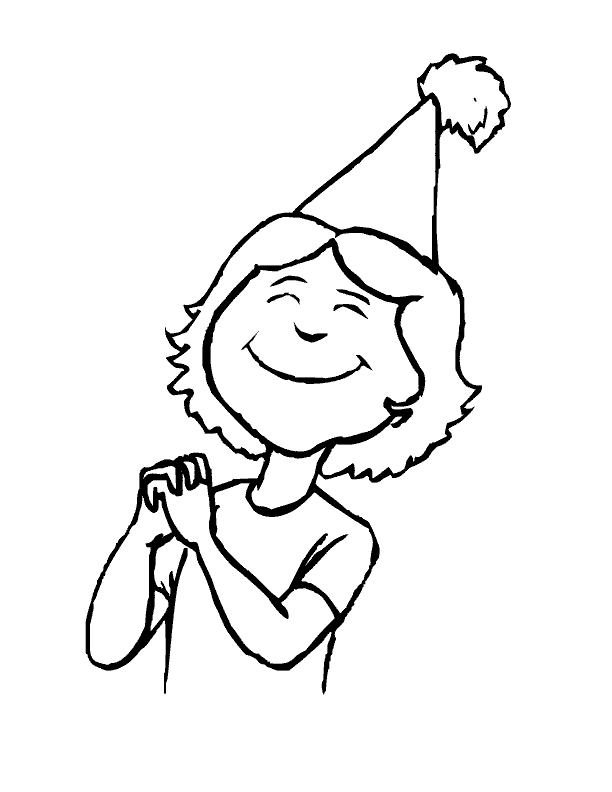 Coloring Pages: birthday girl coloring page birthday girl ...