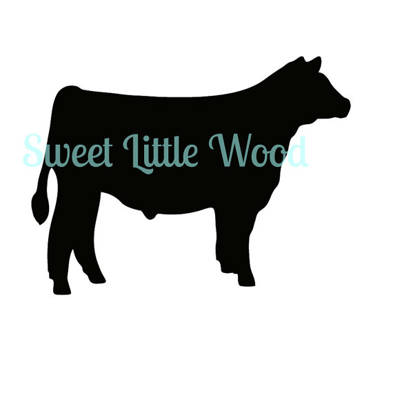Market Steer detailed 4-H/FFA steer 2 x by SweetLittleWood
