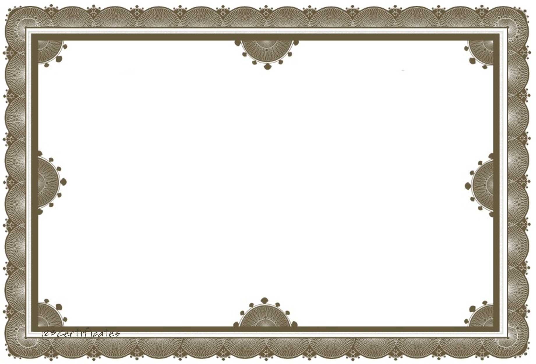 Free Portrait Certificate Border Templates For Word - ClipArt Best