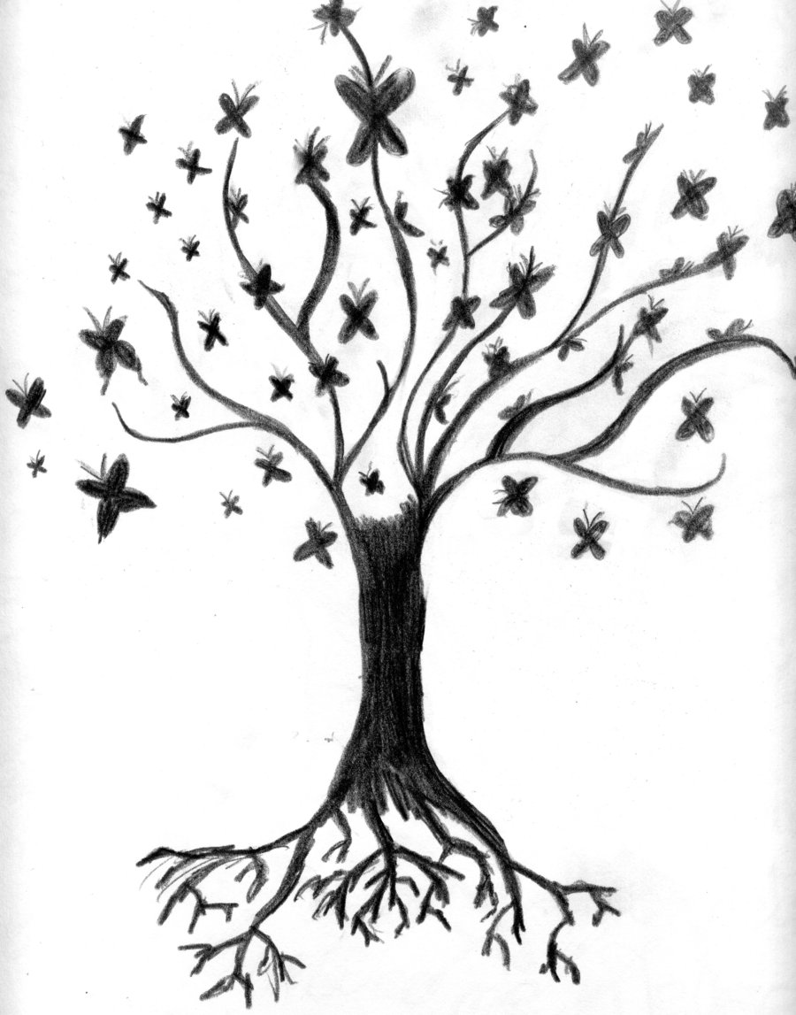 The Tree Of Life Drawing - ClipArt Best
