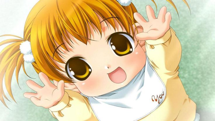 Cute Anime Baby Girl Cartoon Wallpaper #9 | Foolhardi. | anime ...