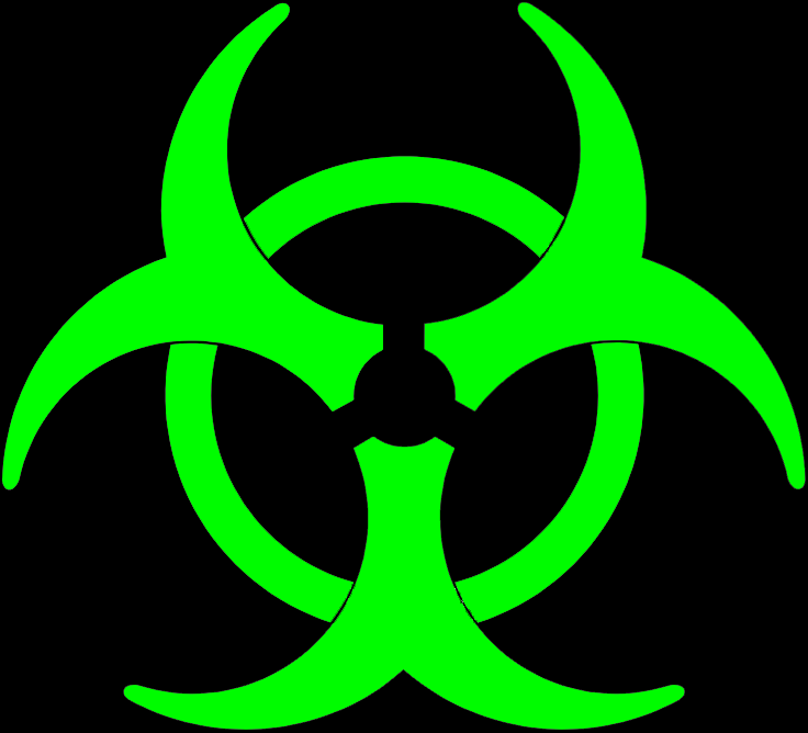 Green And Black Biohazard Symbol Photo by the_cheshire_cat1989 ...