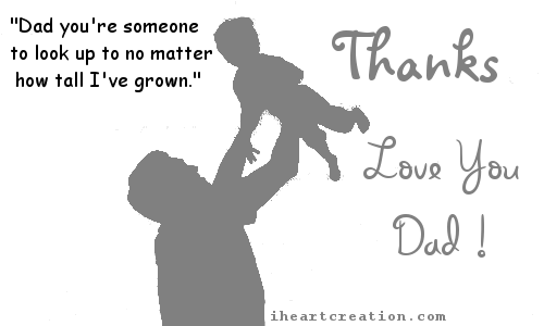 Thanks Dad... Free Family eCards, Greeting Cards | 123 Greetings