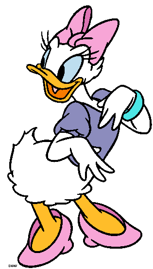 Disney Daisy Duck Clipart 2 - Disney Clipart Galore