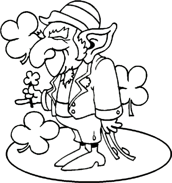 leprechaun pictures to color | Coloring Picture HD For Kids ...