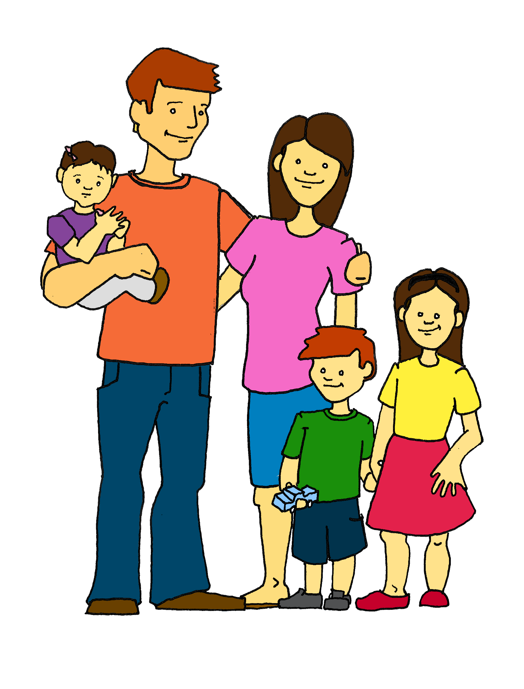 Images For > Happy Family Clipart