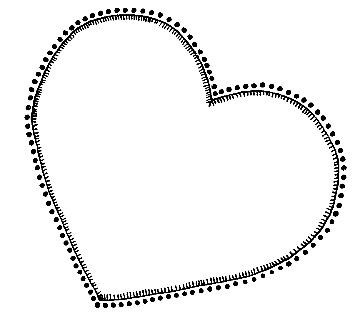 Heart Outlines Clip Art - ClipArt Best