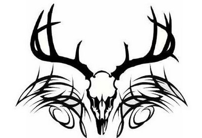 Deer Skull Drawing | Clipart Panda - Free Clipart Images