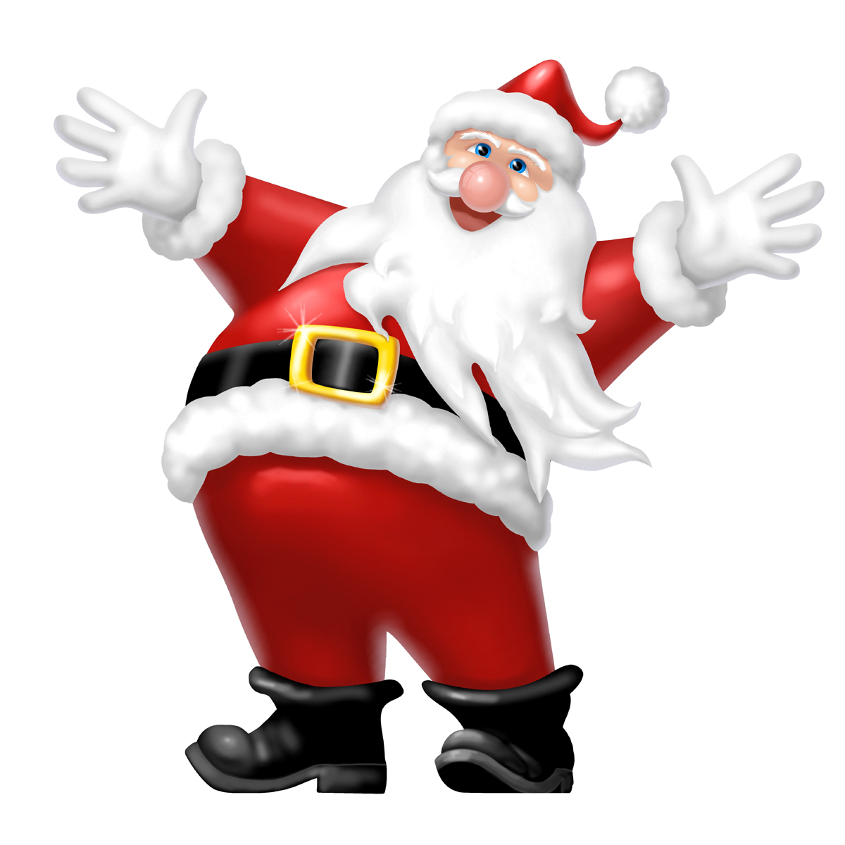 Animated Santa Claus Clipart - Cliparts.co